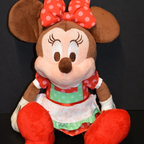 Hallmark Disney Minnie Mouse Plush Cookie Time Toy - Picture 1 of 8